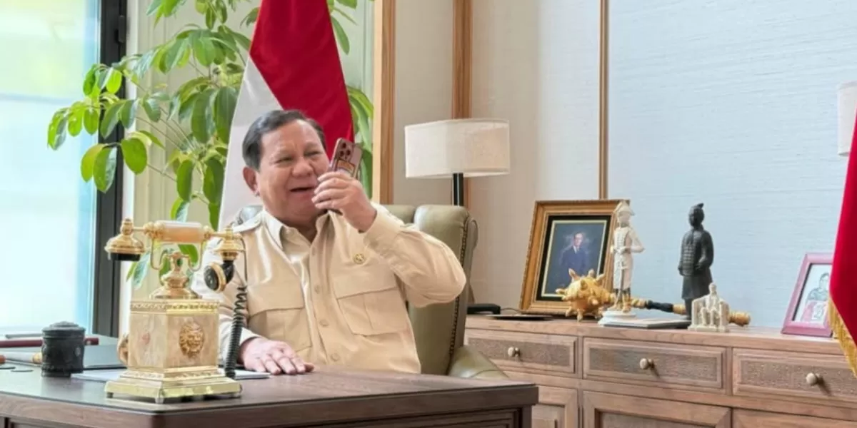 Prabowo Subianto berkomunikasi melalui sambungan telepon dengan sejumlah kepala negara dan kepala pemerintahan pada Hari Raya Idulfitri 1447 H (Promedia Teknologi Indonesia)