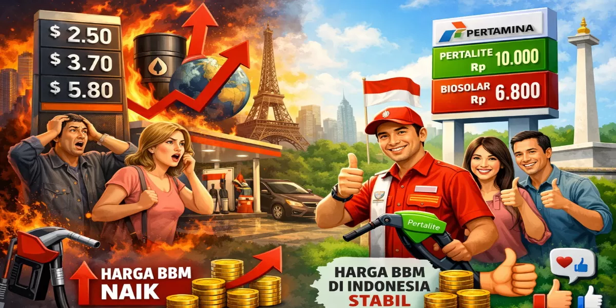 Ilustrasi Harga BBM di Negara Lain Meroket Tapi di RI Masih Stabil, Warganet Apresiasi Pemerintah (dok.istimewa)