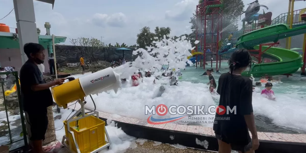 Tirta Wisata Jombang Dibanjiri Pengunjung Saat Libur Lebaran (dok.istimewa)