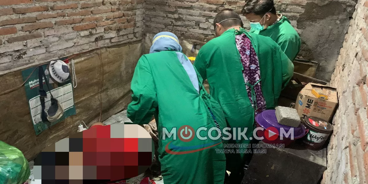Seorang pria di Mojoagung Jombang ditemukan meninggal di rumahnya diduga meninggal karena riwayat penyakit (dok.istimewa)