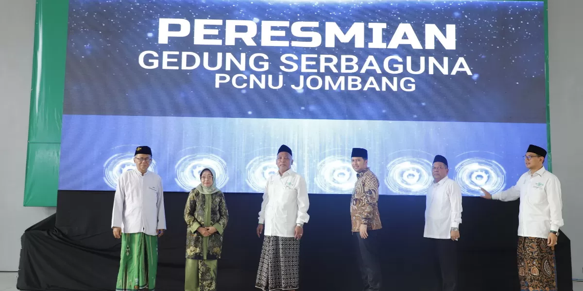 Peresmian Gedung Serbaguna PCNU Jombang (dok.istimewa)