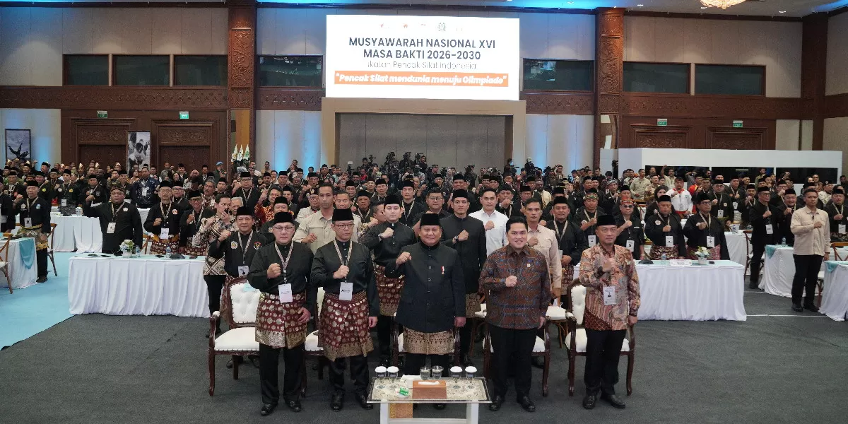 Prabowo Subianto menegaskan pentingnya melestarikan pencak silat sebagai bagian dari budaya bangsa Indonesia (Promedia Teknologi Indonesia)