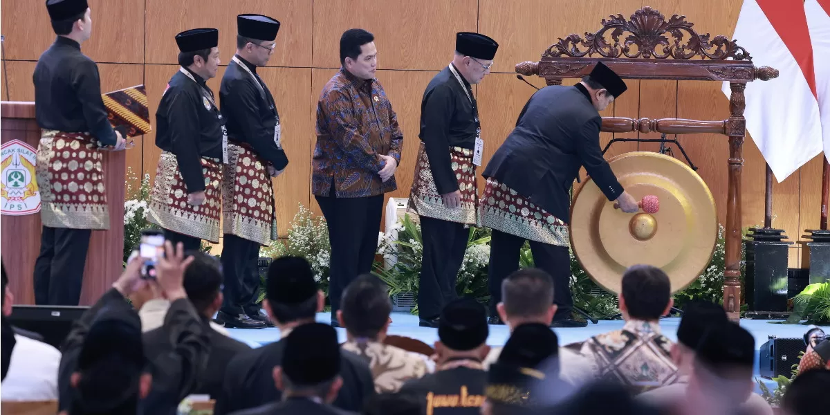 Para pesilat Indonesia siap mendukung misi Presiden RI Prabowo Subianto untuk membawa pencak silat ke ajang Olimpiade (Promedia Teknologi Indonesia)