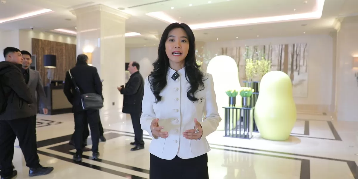 Mahasiswi Indonesia di Rusia, Alya, menyampaikan kesan positifnya setelah bertemu Presiden Prabowo Subianto ke Moskow, Rusia (Promedia Teknologi Indonesia)