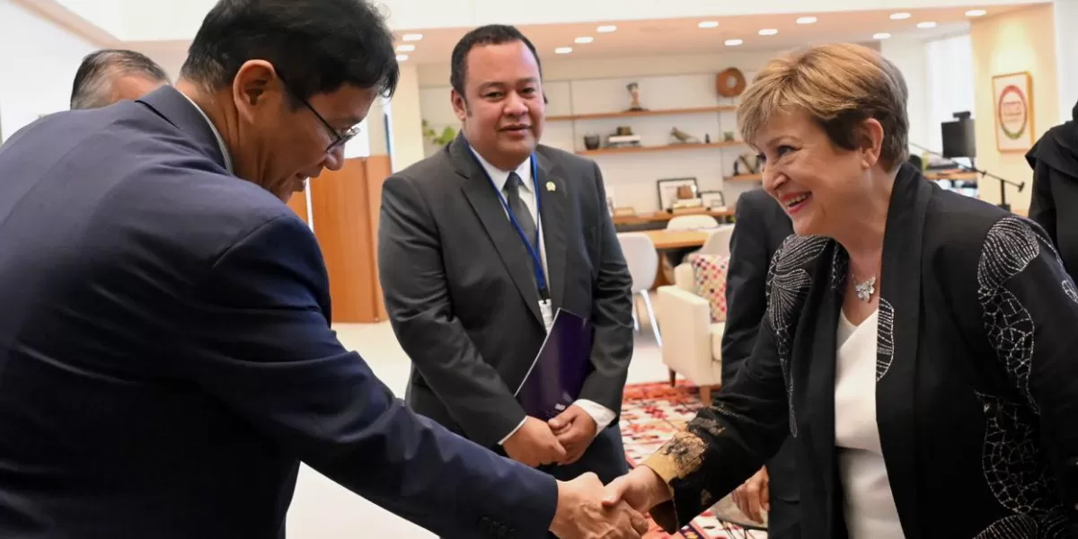 Purbaya usai melakukan pertemuan dengan IMF, Bank Dunia, lembaga pemeringkat internasional, serta 18 lembaga investasi global di Washington, DC, Amerika Serikat (Promedia Teknologi Indonesia)