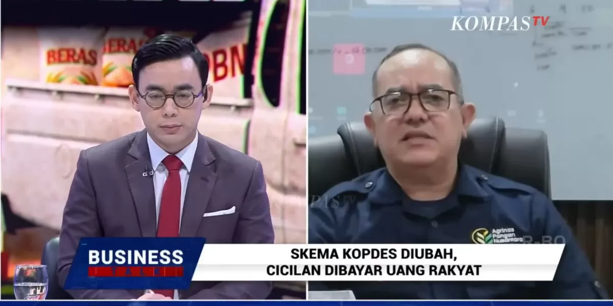 Direktur Utama PT Agrinas Pangan Nusantara, Joao Angelo De Sousa Mota, dalam acara Business Talk (Promedia Teknologi Indonesia)