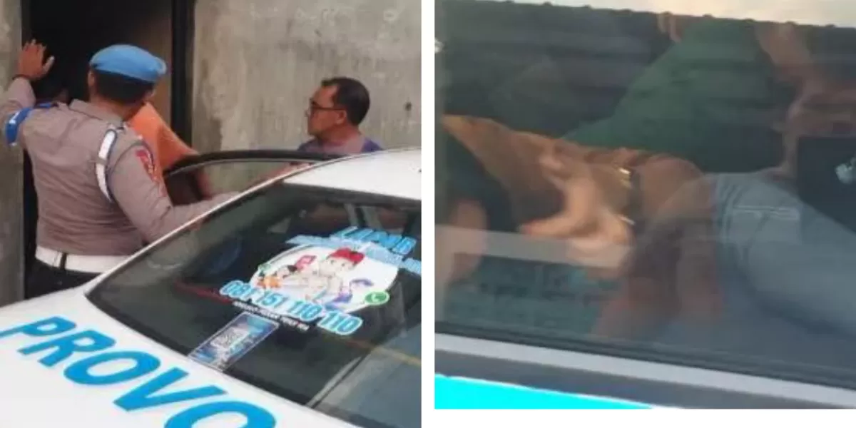 Oknum polisi dan ASN digerebek di rumah kontrakan Nganjuk (dok.istimewa)