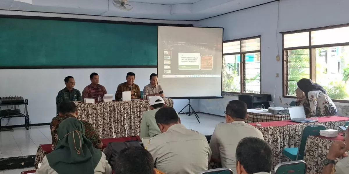 Rapat koordinasi Disperta Jombang waspadai El Nino 2026 (dok.istimewa)