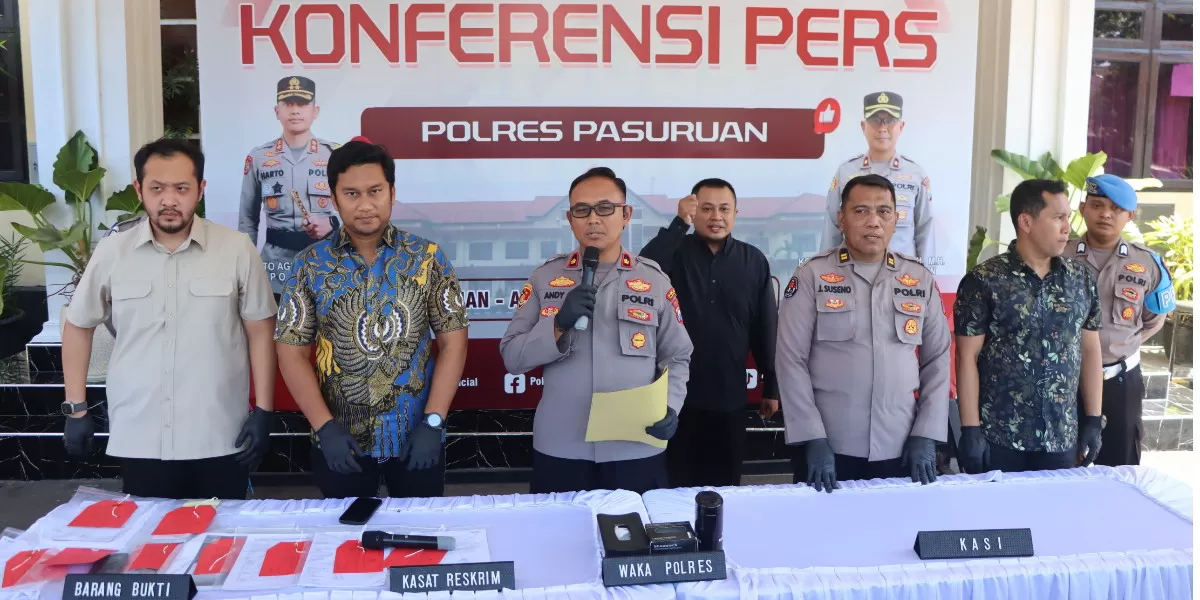 Polres Pasuruan bongkar tambang andesit ilegal di Purwosari (Humas Polres Pasuruan)