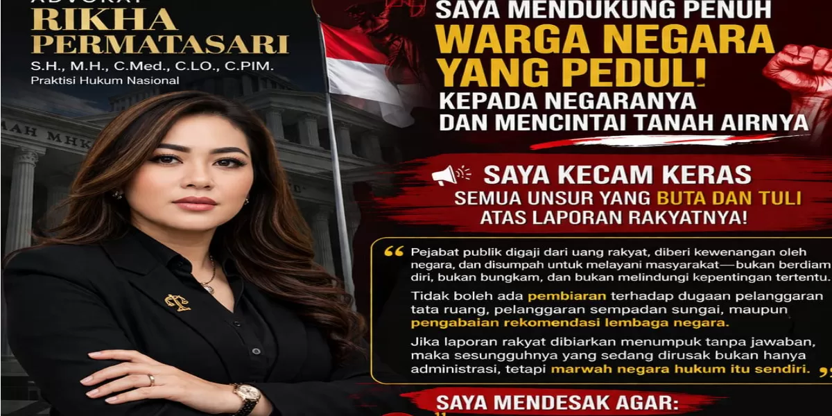 Praktisi hukum nasional, Advokat Rikha Permatasari (dok.istimewa)