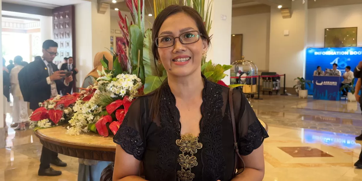 Dini, seorang WNI yang telah bermukim selama sembilan tahun di Filipina (Promedia Teknologi Indonesia)