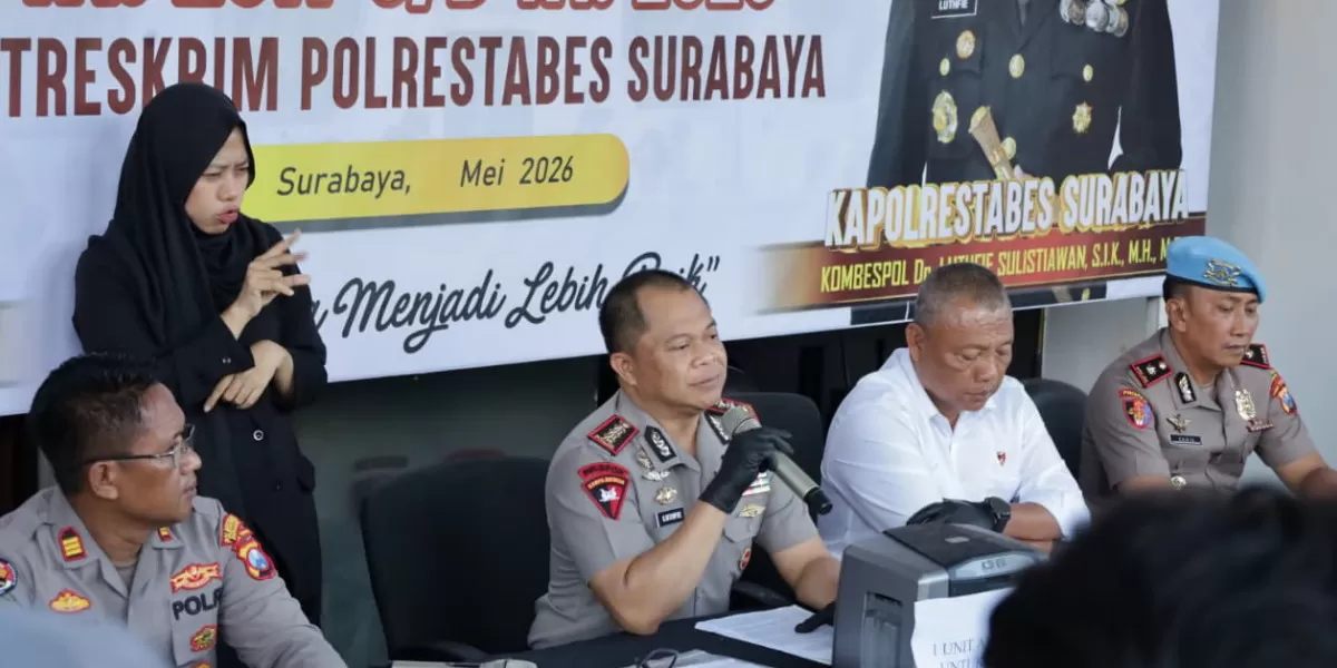 Polrestabes Surabaya bongkar sindikat joki UTBK beromzet besar (Humas Polda Jatim)