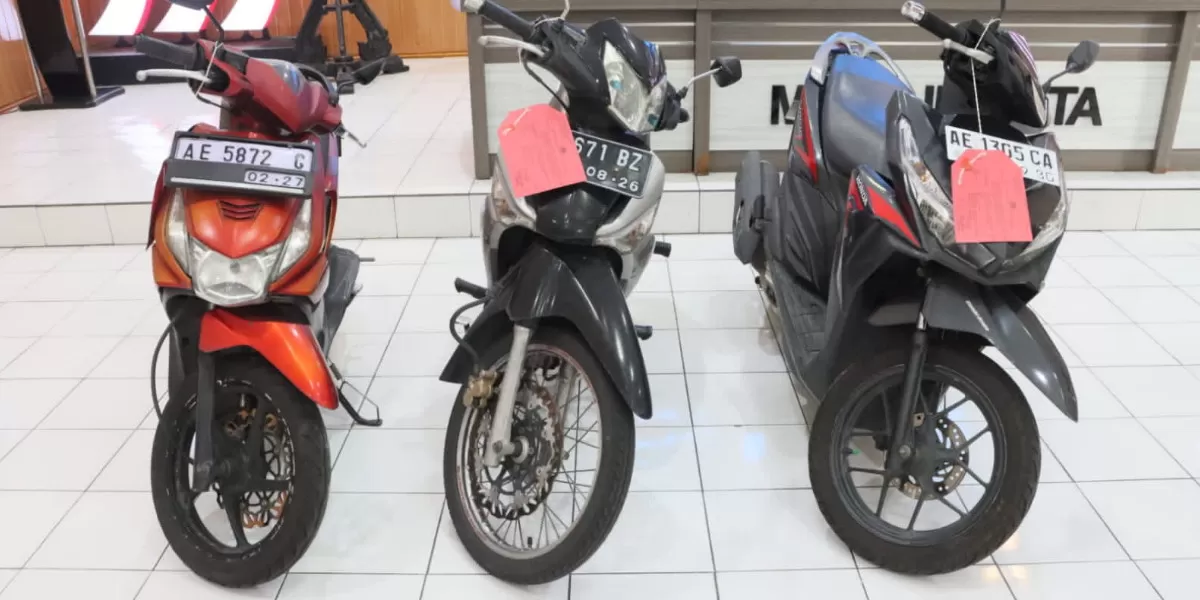 Terobsesi punya Honda Vario, pemuda di Madiun nekat mencuri motor (Humas Polres Madiun Kota)