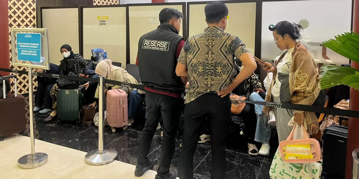 Satgas Haji Polri cegat 32 jemaah haji ilegal di Bandara Soetta (dok.istimewa)