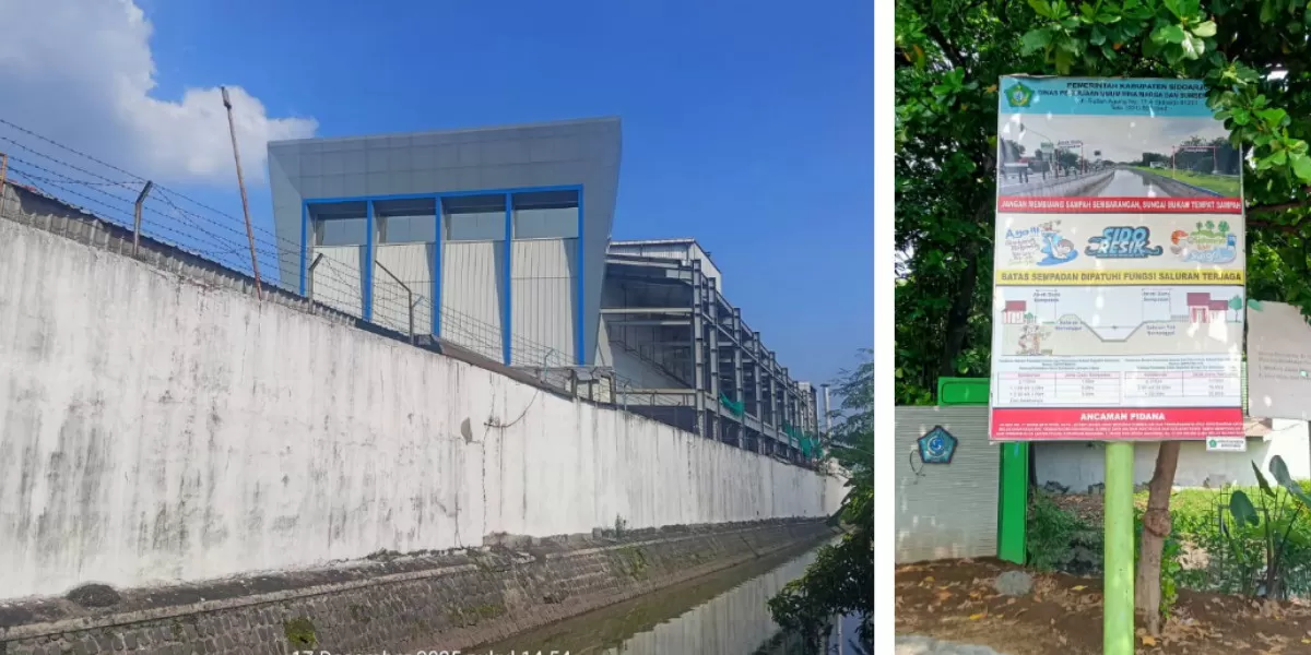 kasus dugaan maladministrasi lahan sempadan sungai oleh PT Bernofarm Sidoarjo resmi ditarik ke Ombudsman RI Pusat (dok.istimewa)