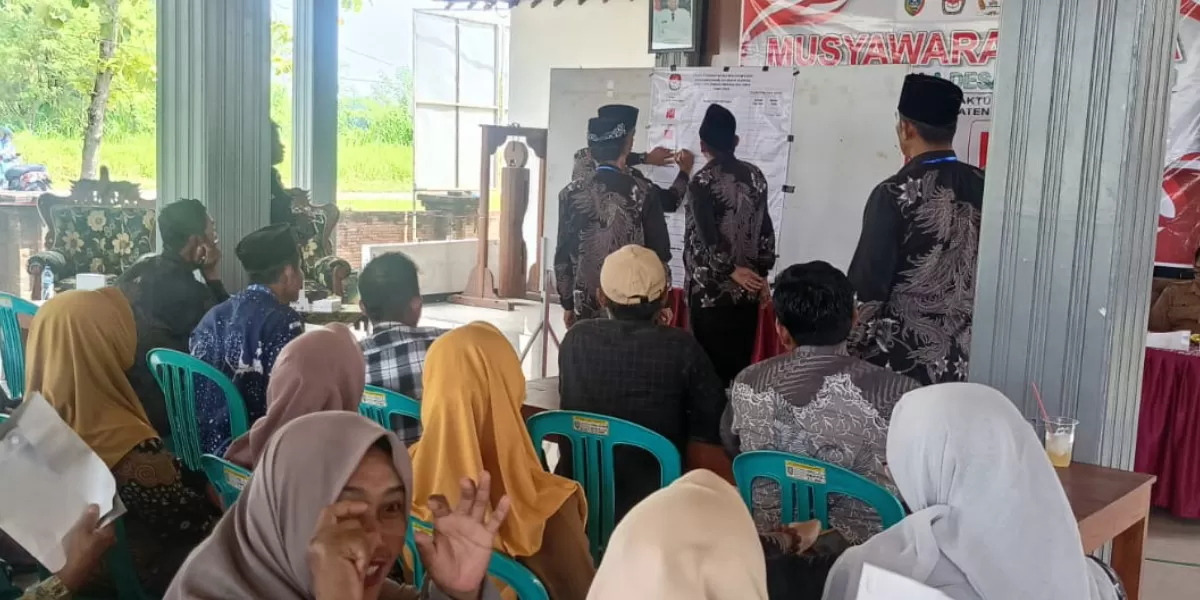 Agung Sutikno resmi terpilih jadi Kepala Desa Antar Waktu Kampungbaru (dok.istimewa)