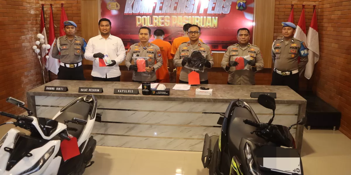 Polres Pasuruan ringkus tiga pelaku begal jalanan dari kasus berbeda (Humas Polres Pasuruan)