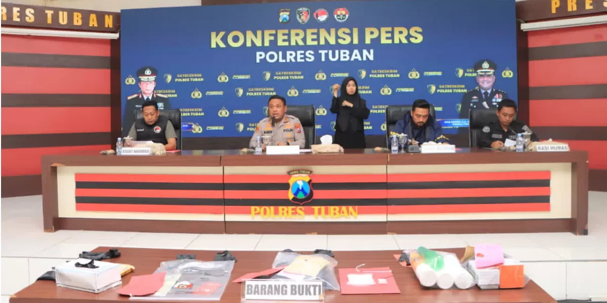 Polres Tuban gulung komplotan spesialis pencuri hewan ternak antar-kota (Humas Polres Tuban)