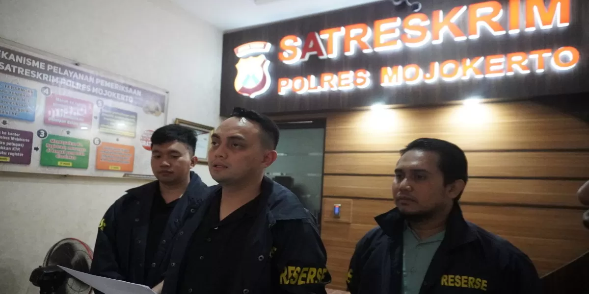 Satreskrim Polres Mojokerto gulung pembobol minimarket di Trowulan  (Humas Polres Mojokerto)