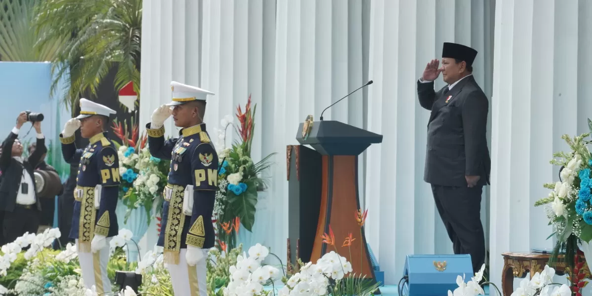 Prabowo Subianto menegaskan bahwa Pancasila menjadi sandaran utama bagi bangsa Indonesia di tengah ketidakpastian global (Promedia Teknologi Indonesia)