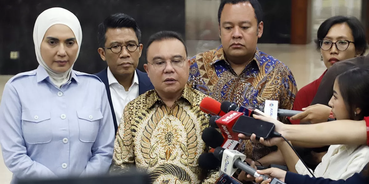 Wakil Ketua DPR RI Dasco di Kompleks Parlemen, Jakarta (Promedia Teknologi Indonesia)