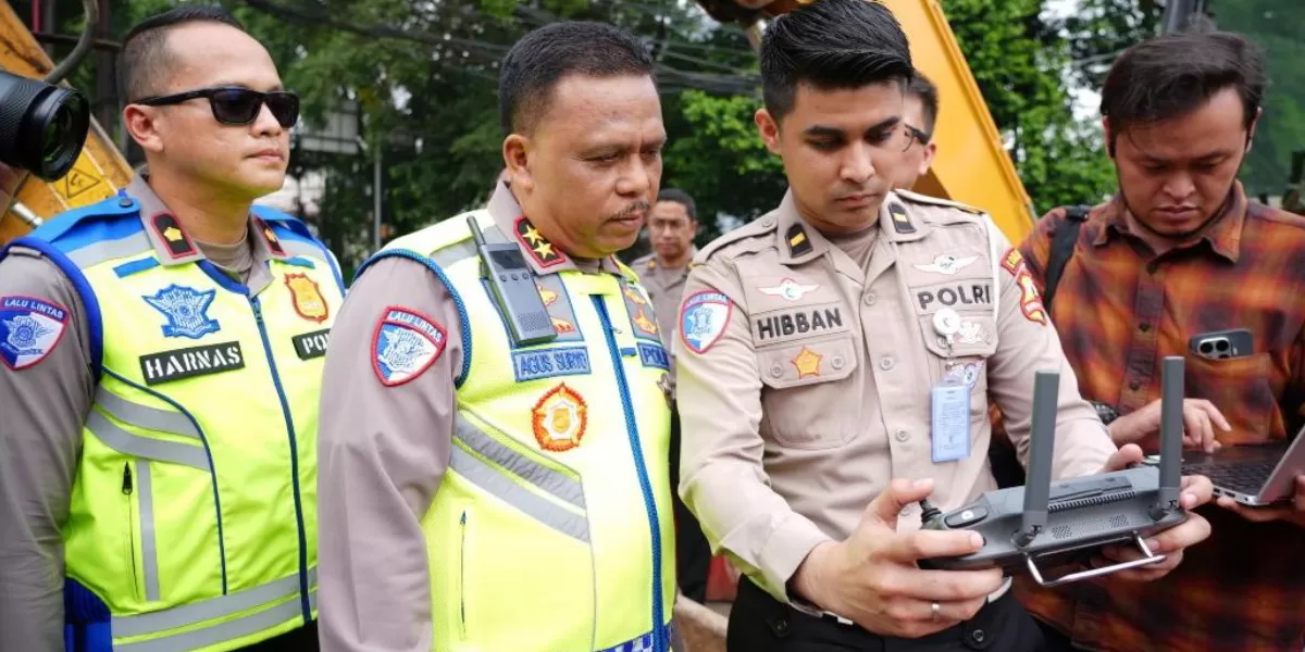 Kakorlantas Polri, Agus Suryonugroho, menegaskan bahwa Operasi Patuh 2026 akan lebih banyak menggunakan sistem tilang elektronik dibandingkan metode konvensional (Divisi Humas Polri)