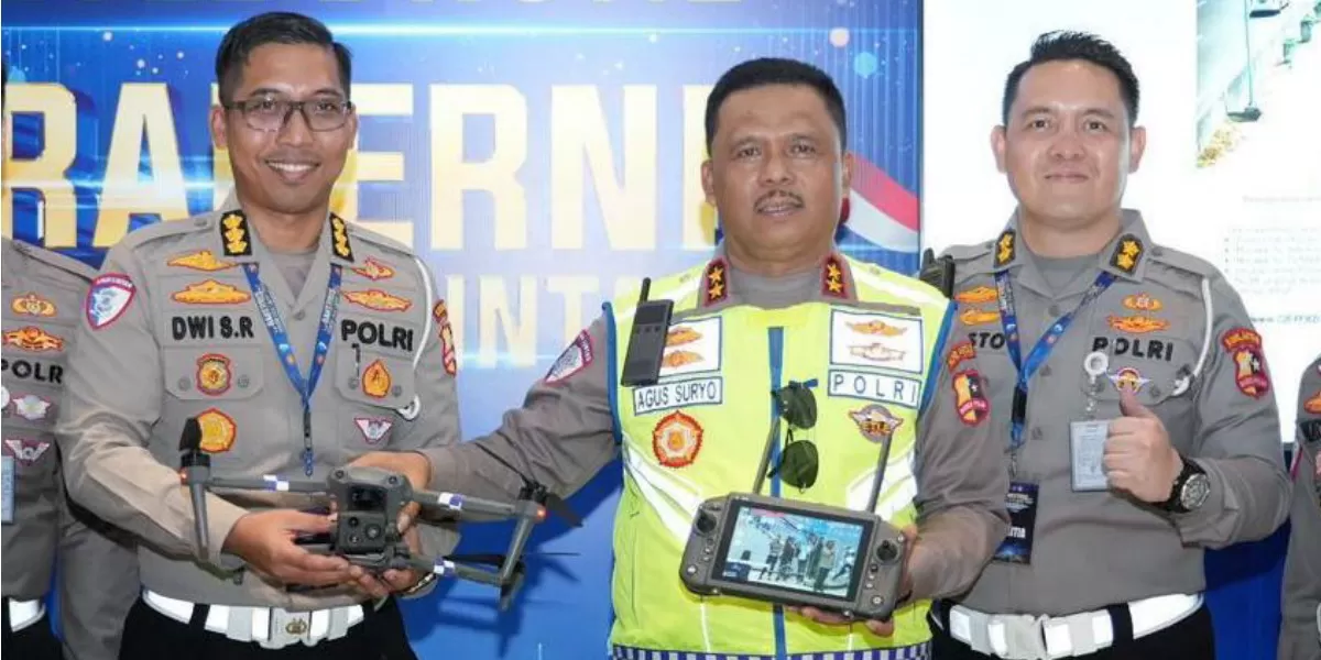 Korlantas Polri memperkuat ETLE Nasional Presisi dengan Face Recognition untuk mendeteksi plat nomor palsu dan pelanggaran lalu lintas (Divisi Humas Polri)
