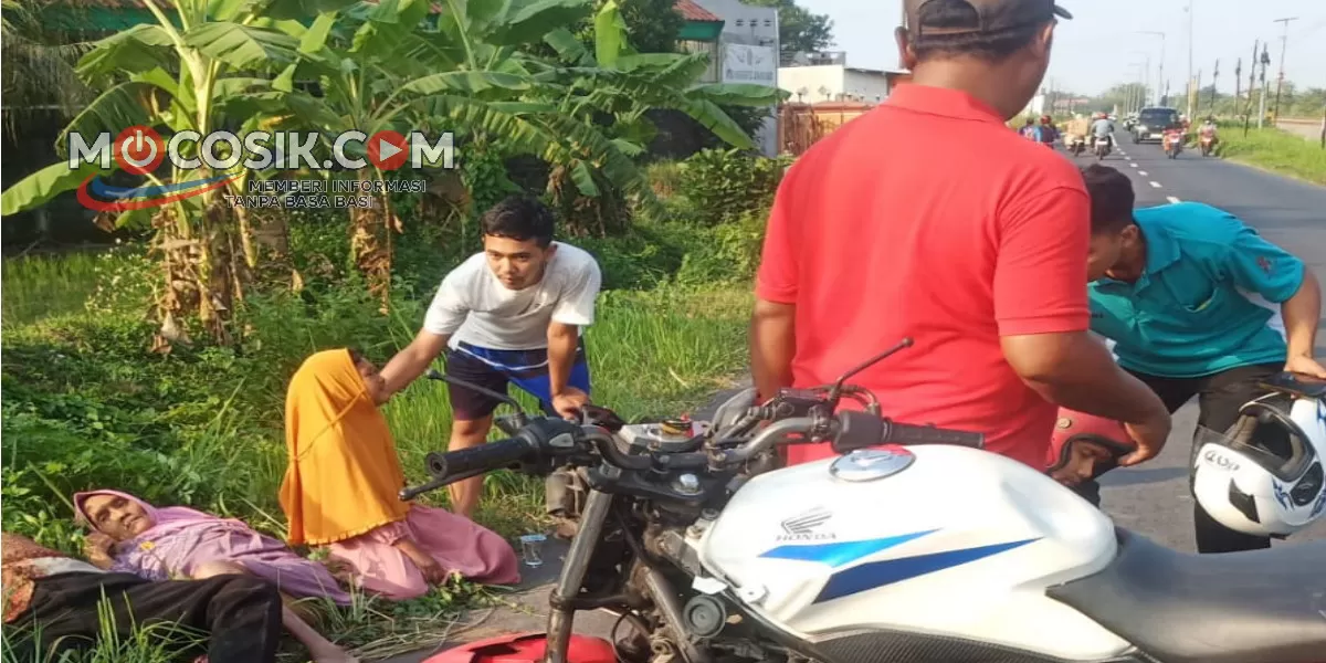 Kecelakaan dua motor di Jalan Raya Ngelele, Sumobito, Jombang menyebabkan empat korban luka dan dirawat di RSUD Jombang (dok.istimewa)