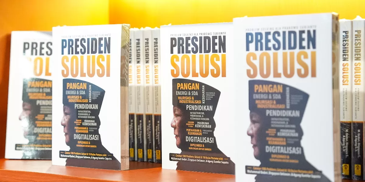 Buku Presiden Solusi mengungkap langkah Prabowo memperkuat integritas hukum, mencegah kriminalisasi, dan reformasi peradilan (Promedia Teknologi Indonesia)