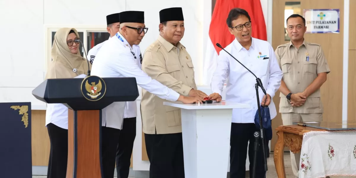Prabowo resmikan RSUD K.H. Muhammad Thohir Krui dan tegaskan layanan kesehatan harus memberi manfaat nyata bagi rakyat (Promedia Teknologi Indonesia)