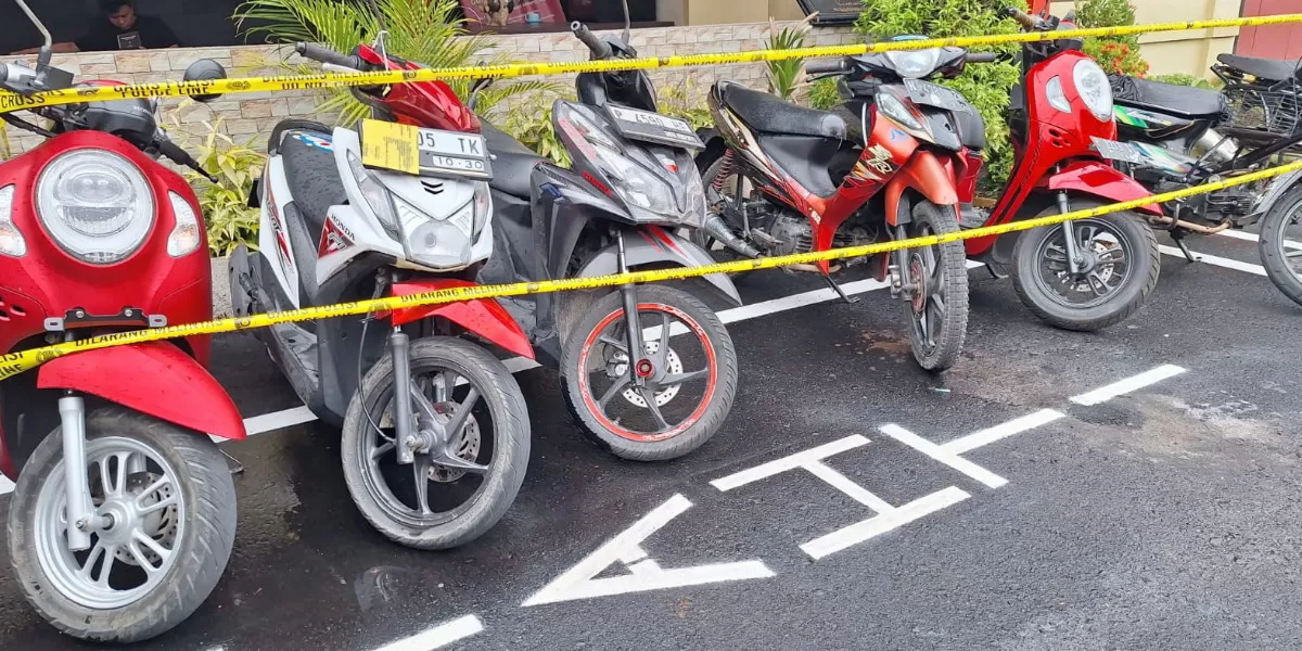 Polres Jember menangkap residivis curanmor yang beraksi di 18 lokasi (Humas Polres Jember)