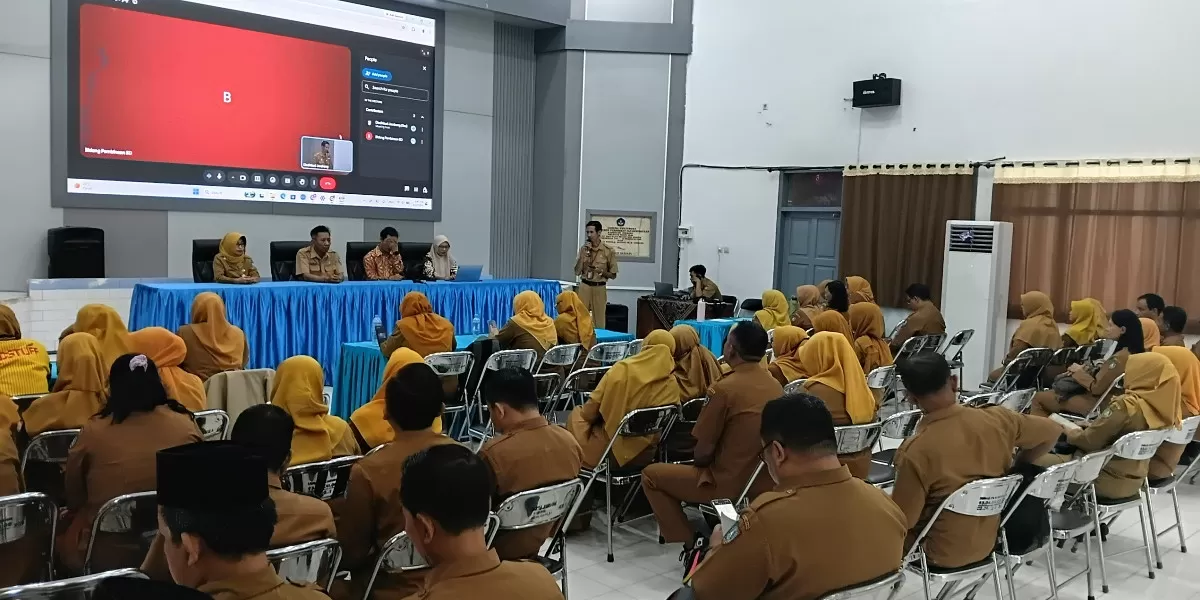 Disdikbud Jombang menggelar Bimtek Budaya Inklusif bagi guru dan kepala SD  (dok.istimewa)