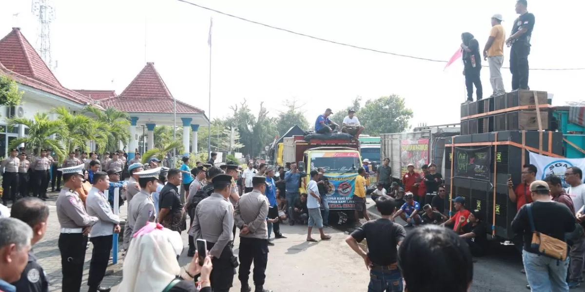 Polres Jombang menanggapi tuntutan sopir truk GSJT, mulai patroli bajing loncat, dugaan pungli, hingga pengaturan jalur Mojoagung (Humas Polres Jombang)