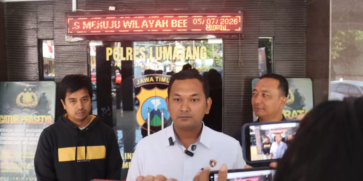 Polres Lumajang menangkap pacar korban kurang dari 24 jam setelah penemuan jasad gadis muda (Humas Polres Lumajang)