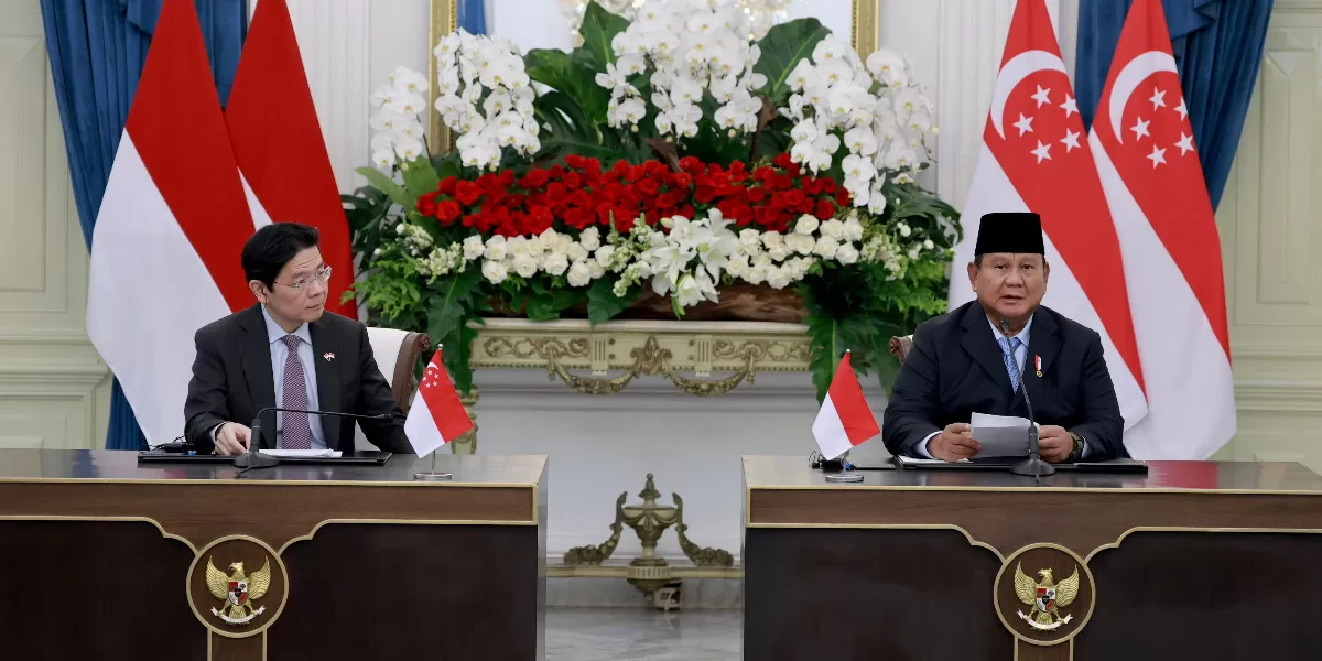 Prabowo dan PM Singapura Lawrence Wong sepakat memperkuat peran ASEAN melalui dialog dan diplomasi demi menjaga stabilitas kawasan (Promedia Teknologi Indonesia)