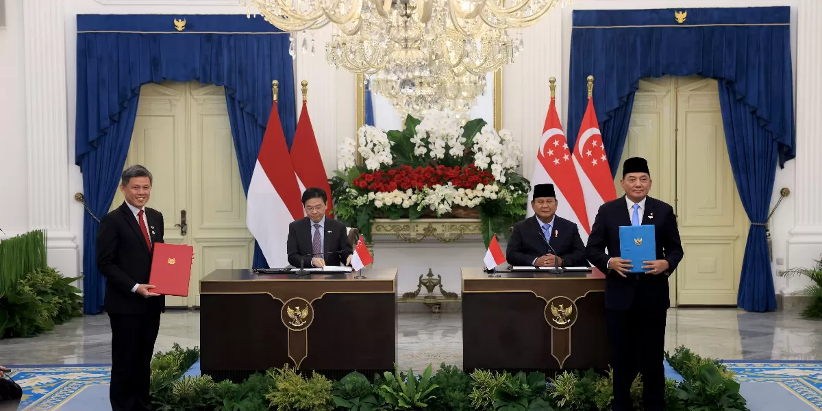 PM Singapura Lawrence Wong mengundang siswa Sekolah Garuda mengikuti program pertukaran pelajar guna memperkuat hubungan Indonesia Singapura (Promedia Teknologi Indonesia)