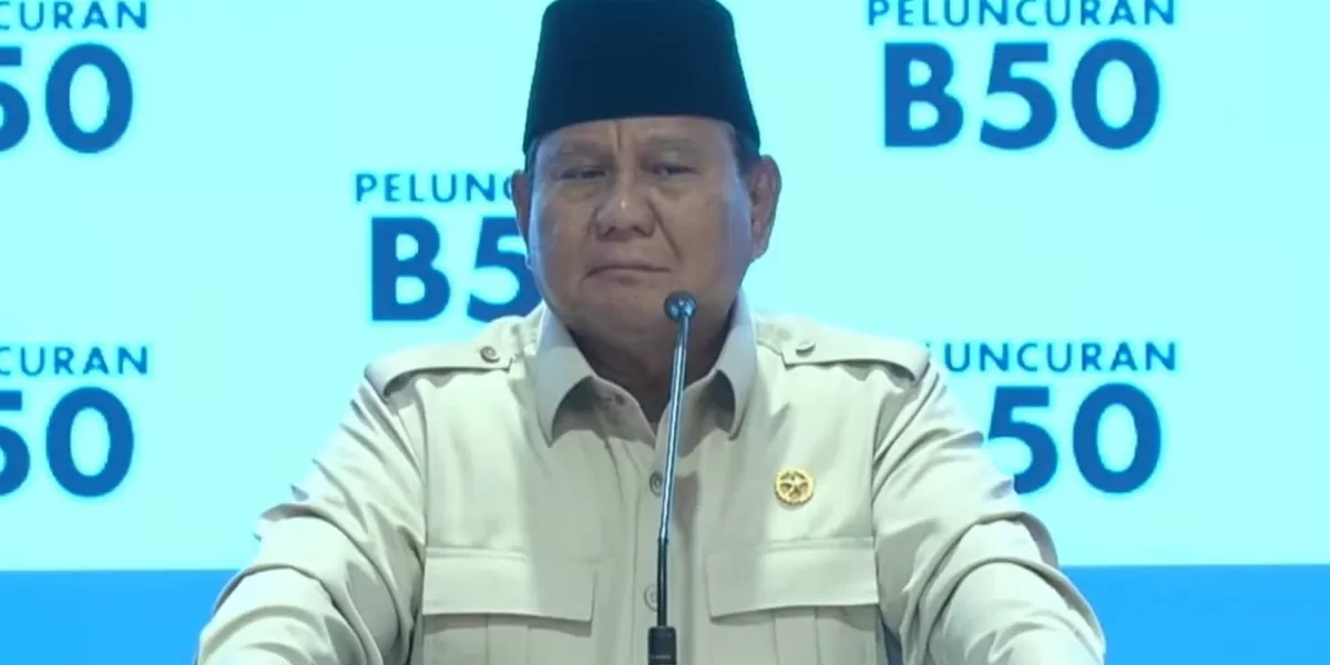 Presiden Prabowo mengaku resah Timnas sepak bola Indonesia belum lolos Piala Dunia (YouTube/Sekretariat Presiden)