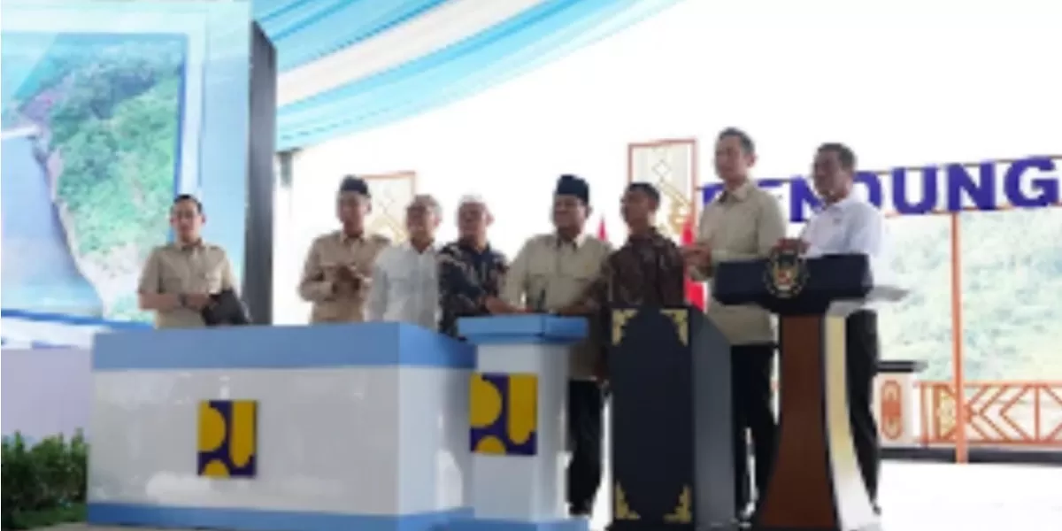 Bendungan Meninting meningkatkan pasokan air irigasi di Lombok (Promedia Teknologi Indonesia)