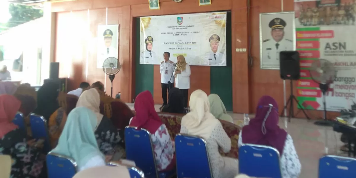 Serah Terima Jabatan (Sertijab) dan pisah sambut Camat Kudu (dok.istimewa)