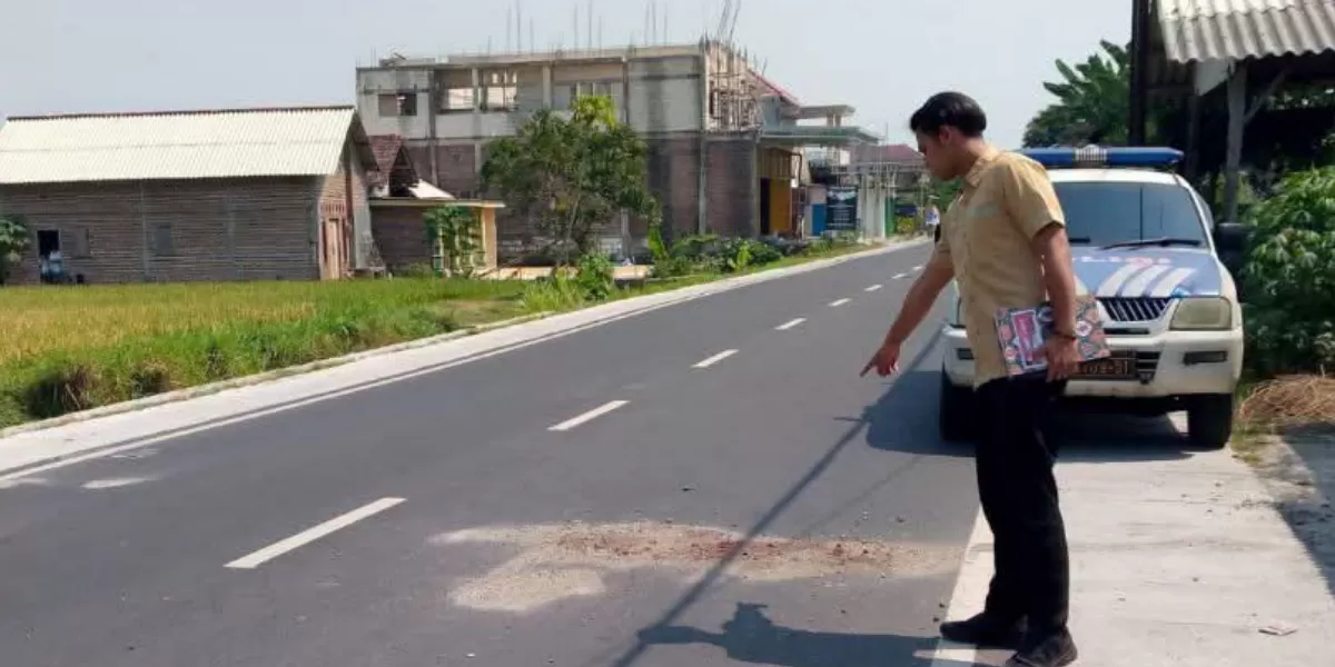 Kecelakaan dua sepeda motor di Kesamben, Jombang diduga dipicu manuver putar balik (dok.istimewa)