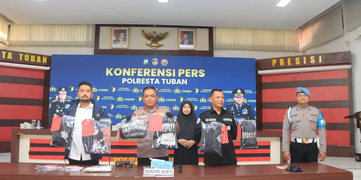Polresta Tuban menangkap delapan pelaku pengeroyokan terhadap anak di empat lokasi (Humas Polresta Tuban)