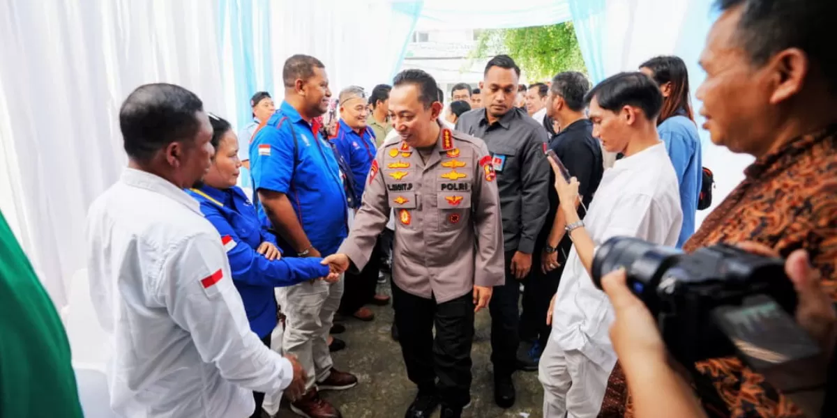 Kapolri Listyo Sigit bertemu serikat buruh di Jakarta membahas RUU Ketenagakerjaan dan dialog untuk menjaga kepentingan semua pihak (Divisi Humas Polri)