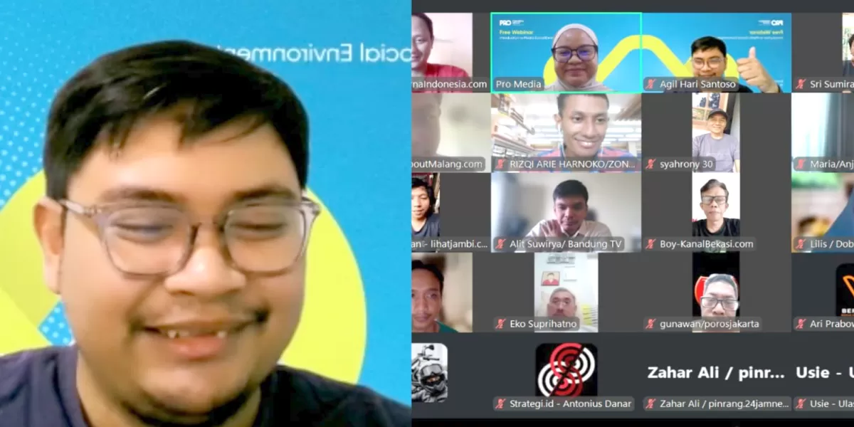 Webinar &lsquo;Inside the Digital Ecosystem: Membedah Platform dan Pola Kerja Kreator Profesional&rsquo; oleh Promedia Group. (Dok. Promedia)