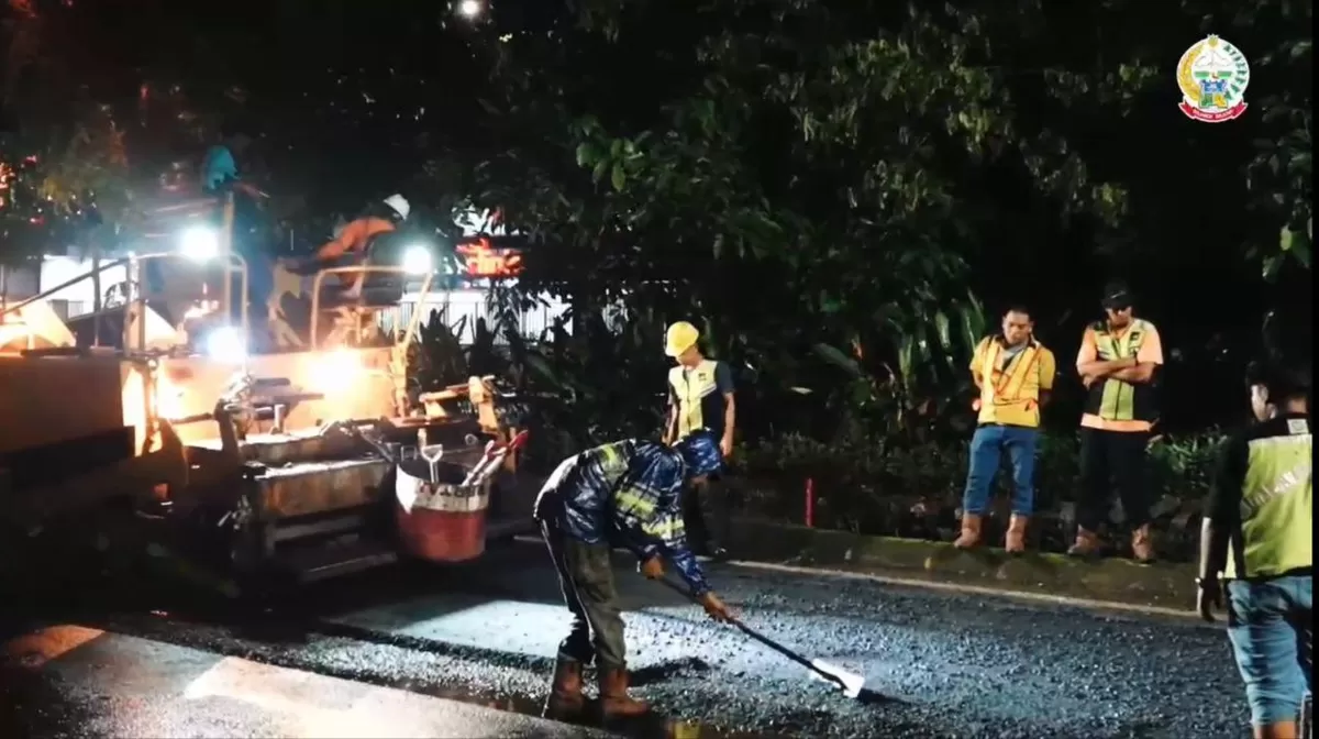 Pemprov Sulsel kebut pengerjaan jalan Hertasning Kota Makassar.