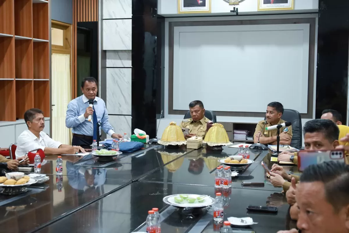 Direktur PT Pinisi Citra Bulukumba, Zulkifli Saiye paparkan rencana bisnis Perseroda.