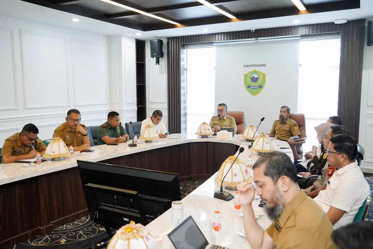 Rakor persiapan pelaksanaan tahapan Pilkades 2026 digelar.