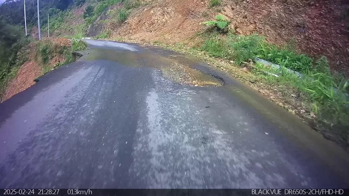 Salah satu ruas jalan di Luwu Raya yang dibangun Pemprov Sulsel.