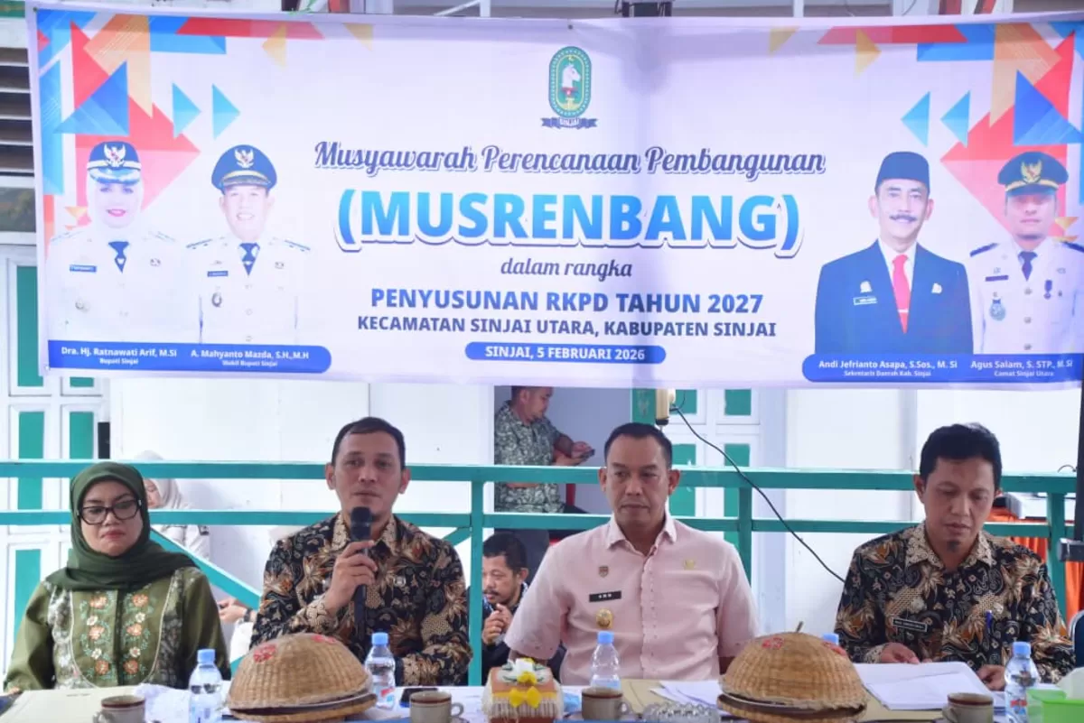 Wakil Bupati Sinjai Andi Mahyanto Mazda hadiri Musrenbang ringkat kecamatan.