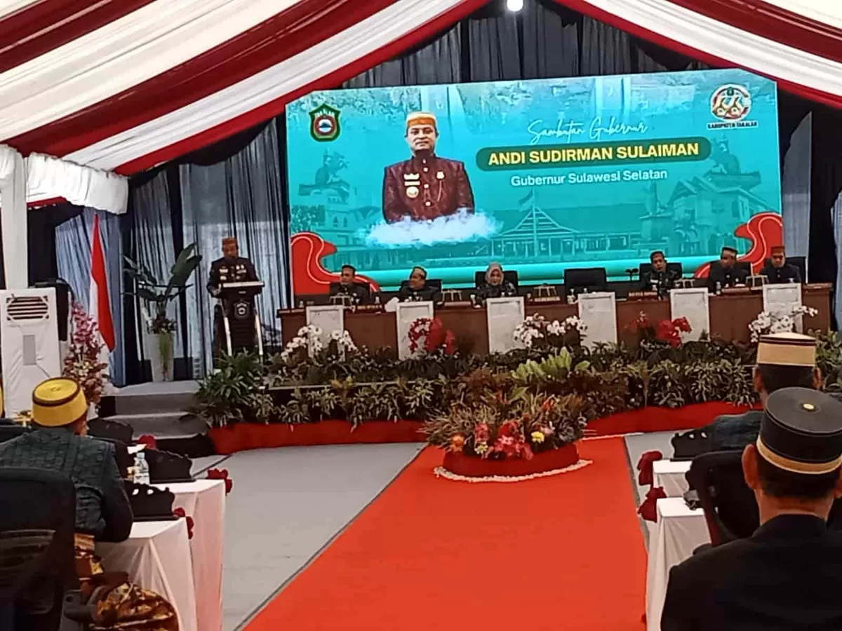 Gubernur Sulsel Andi Sudirman Sulaiman.