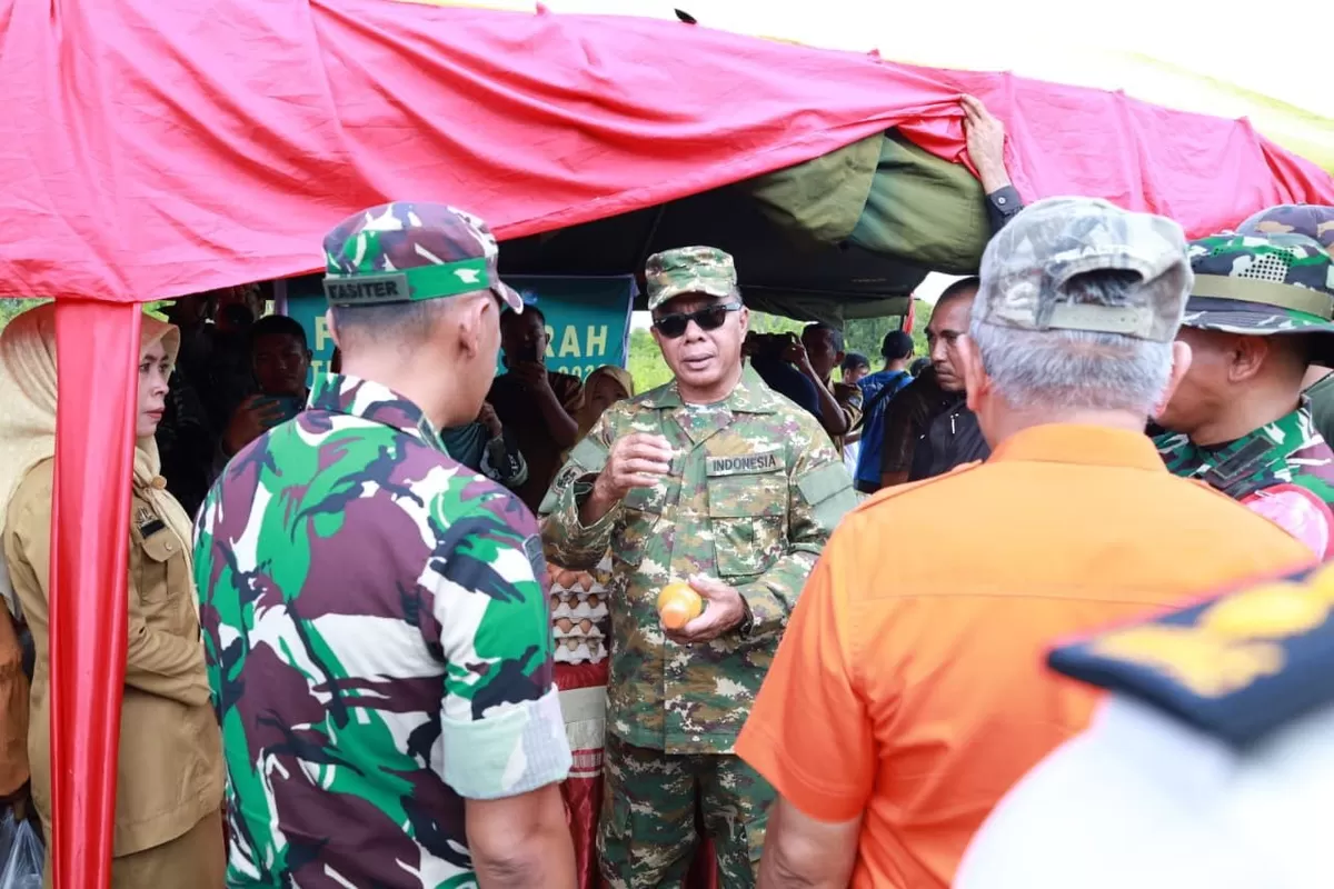 Bupati Bulukumba Andi Muchtar Ali Yusuf (Andi Utta) buka pelaksanaan TMMD ke-127.